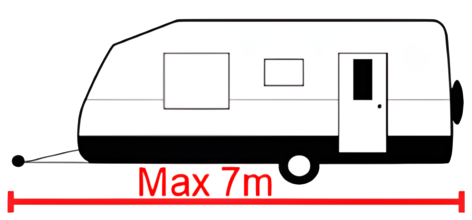 No Caravans over 7 meters