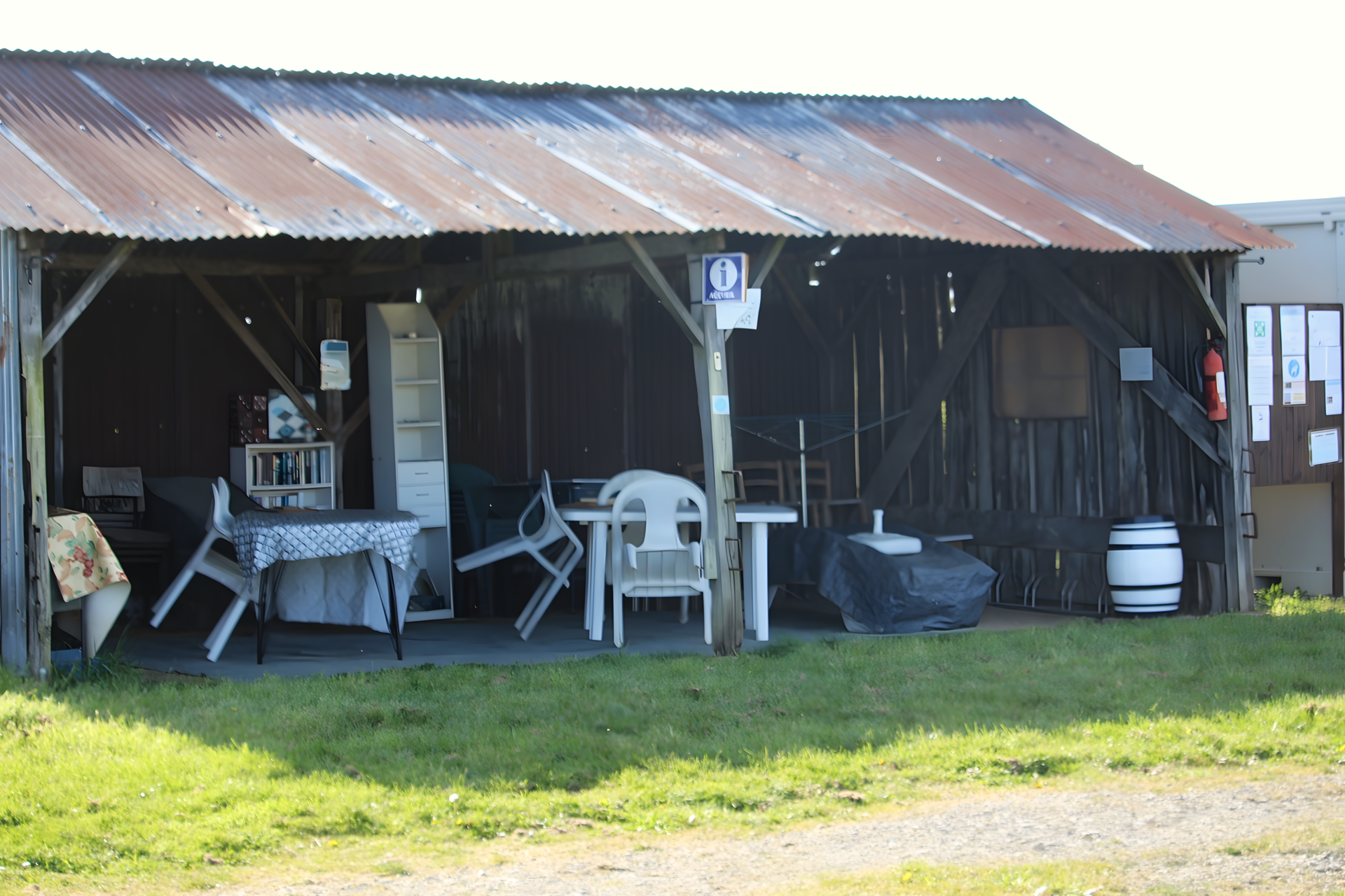 Barn sitting area / Reception barn